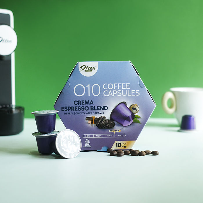 Crema Espresso Coffee Capsule Nespresso Compatible