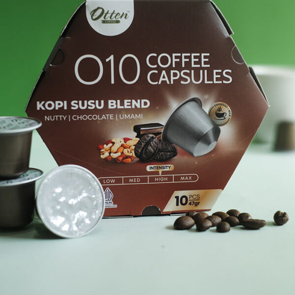 Oten Coffee Kopi Susu Blend Coffee Capsule Nespresso Compatible - Image 5