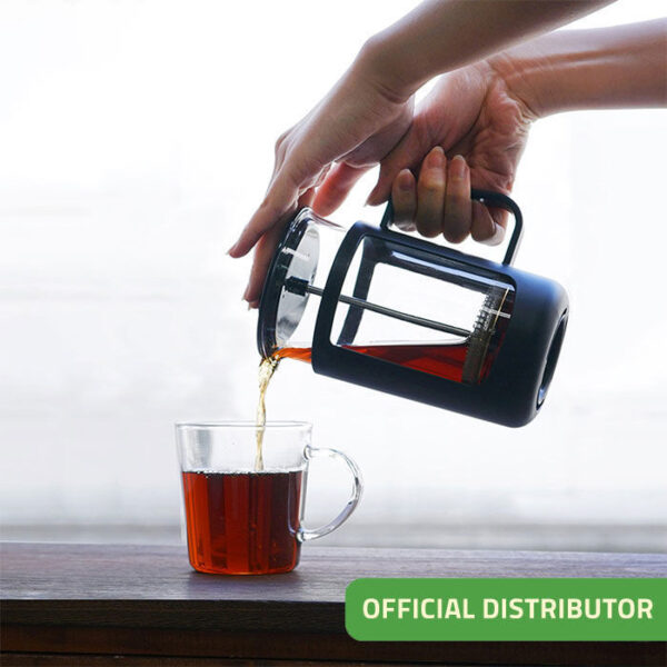 Glass french press Tea and coffee maker - Image 2