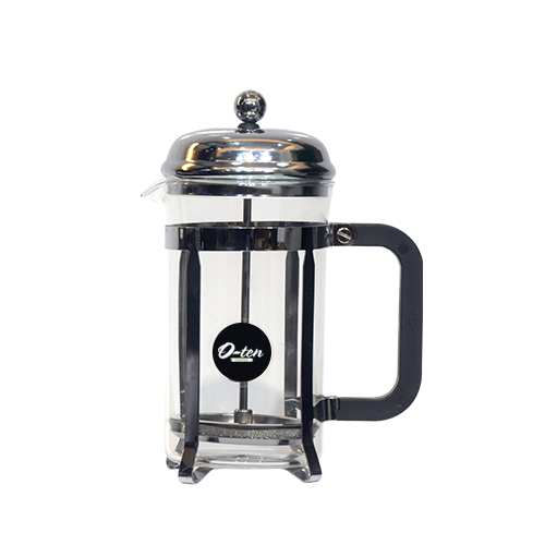 Glass french press tea and coffee maker