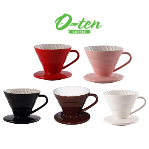 V60 Ceramic Cloud Coffee Dripper(V02) - 5 Color